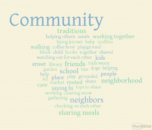 What is community?